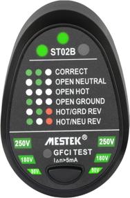 img 3 attached to 🔌 MESTEK Socket Tester GFCI Outlet Receptacle: Automatic Power Circuit Polarity & Voltage Detector for Ground, Hot, and Neutral Connections