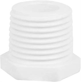 img 2 attached to 🚰 20-Piece PVC Pipe Plug Set - Eau 3/4 NPT Water Heater Drain Plug Compatible with RV, Irrigation, Underground Sprinkler Systems, Swimming Pools, Outdoor Applications, and Water Supply Lines.