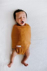 img 1 attached to Набор пеленок embé Swaddle: Rust/Sand/Spruce - идеальный и уютный комплект для удобства вашего ребенка.