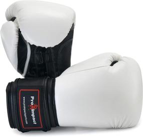 img 2 attached to 🥊 Pro Impact Training Boxing Gloves - Enhanced Knuckle Protection with Wrist Support for MMA, Muay Thai, or Fighting Sports - Ideal for Sparring and Training