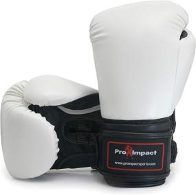 img 3 attached to 🥊 Pro Impact Training Boxing Gloves - Enhanced Knuckle Protection with Wrist Support for MMA, Muay Thai, or Fighting Sports - Ideal for Sparring and Training