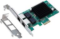 🔌 x-media dual port pcie 10/100/1000мбит/c сетевая карта intel 82575eb gigabit ethernet для сервера, совместимость с windows 10 и linux [xm-na3821] логотип