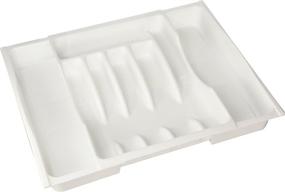 img 3 attached to Rubbermaid Adjustable Cutlery Tray White