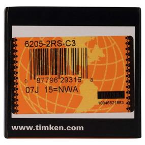 img 1 attached to ⚙️ Timken 6205 2RSC3 Bearing: Reliable 25X52X15Mm Contact for Optimal Performance