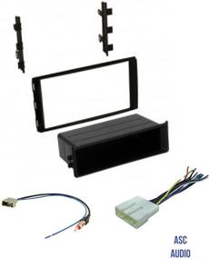 img 1 attached to Complete ASC Car Stereo Dash Install Kit for Nissan Vehicles - Includes Wire Harness and Antenna Adapter