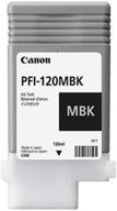 canon pfi 120mbk pigment matte imaging logo