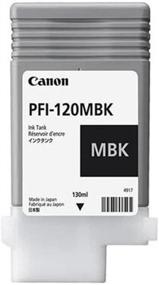 img 1 attached to Canon PFI 120MBK Pigment Matte Imaging