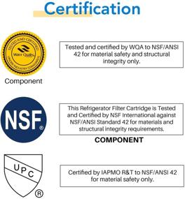 img 3 attached to 💧 Icepure CTO10BB Activated Compatible WFHDC8001 Filter: Superior Water Filtration Solution