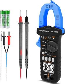 img 4 attached to ⚡ AP-7200B Digital Clamp Meter: TRMS 6000 Counts AC DC Meter with Auto-ranging, Capacitance, Continuity, Amperage, Voltage, Ohm Clamp-on Ammeter