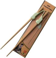 🥢 senior icare chopstick helpers: effective training chopsticks for adults, beginners, and learners - right or left handed - non-slippery, reusable, and replaceable logo