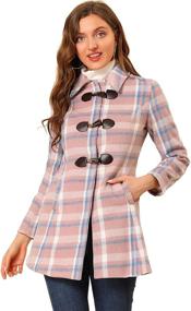 img 4 attached to Allegra Womens Toggle Outerwear X Small