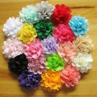 ziyan flower collar accessories: 10-pack dog charms for puppy & cat collars with bowtie - stylish grooming enhancements логотип