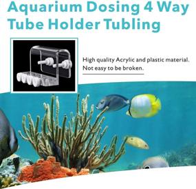 img 2 attached to 🐠 Hygger Aquarium Dosing Pump - Advanced Programmable Auto Titration Pump for Marine Coral Tanks with 4 Channel Dosing Heads and 8 Titration Long Hoses