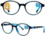 blue light blocking glasses for kids(boys/girls) 1 pack logo