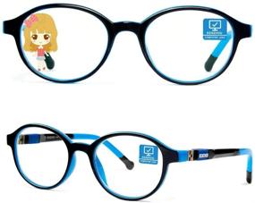 img 4 attached to Blue Light Blocking Glasses For Kids(Boys/Girls) 1 Pack