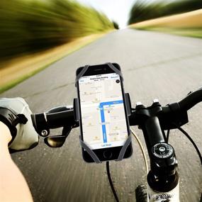 img 3 attached to 🚲 Koomus BikePro: Universal Bike Mount for iPhones and Androids - Black