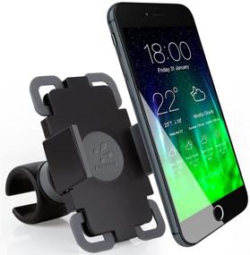 img 4 attached to 🚲 Koomus BikePro: Universal Bike Mount for iPhones and Androids - Black