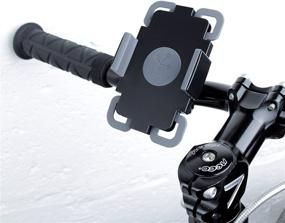 img 2 attached to 🚲 Koomus BikePro: Universal Bike Mount for iPhones and Androids - Black