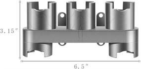 img 3 attached to 🧹 Coodss Replacement Docking Station Part Kit - Organize Your Dyson V7 V8 V10 V11 Vacuum Cleaners with 1 Wall Mount Bracket and 1 Vacuum Cleaner Organizer Accessories