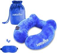 sunshinemall inflatable airplanes washable portable bedding logo
