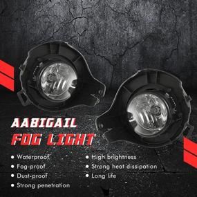 img 3 attached to 🌫️ Повысьте видимость с помощью прозрачных противотуманных фар на Nissan Pathfinder 2005-2008 и Frontier 2005-2009