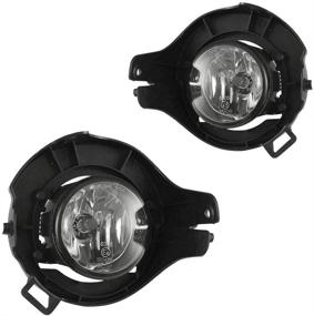 img 4 attached to 🌫️ Повысьте видимость с помощью прозрачных противотуманных фар на Nissan Pathfinder 2005-2008 и Frontier 2005-2009