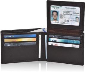 img 4 attached to 🔒 Security Blocking Minimalist Wallets for Men - Essential Accessories