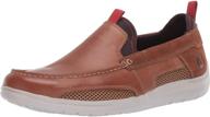 👞 dunham men's fitsmart tan loafers - men's shoes, ideal for optimal comfort and style logo