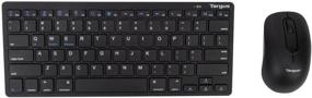 img 3 attached to 🖱️ Targus 3-Button Bluetooth Mouse and Keyboard Combo, Wireless Connection, Scissor-Switch Keyboard, Battery Life Indicator (BUS0399), Black