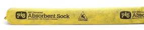 img 1 attached to 🧦 PIG Home Solutions Water and Moisture Absorbing Sock - 12 pack - 3x48 - High-Visibility Yellow - Absorbs up to 1 Gallon per Sock - PIG105-YW