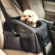 🐾 pettom pet car booster seat carrier: airline approved small animal travel cage for dogs, cats, puppies, and more logo