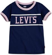 levis girls' horse graphic t-shirt for tops, tees, and blouses in girls' clothing logo