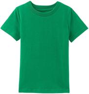 a&amp;j design baby and toddler short sleeve cotton t-shirts - heavyweight collection logo