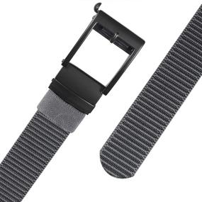 img 3 attached to Moonsix Ratchet Adjustable Military Automatic Men's Accessories for Belts