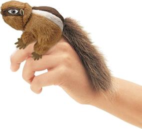 img 3 attached to Folkmanis Mini Chipmunk Finger Puppet