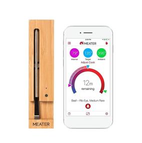 img 3 attached to 🔥 Original MEATER: Smart Meat Thermometer for Oven, Grill, Kitchen, BBQ, Rotisserie - 33ft Wireless Range