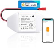 meross smart garage door opener: apple 🚪 homekit, alexa, google assistant compatible, no hub required logo