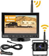 📷 wireless backup camera kit - veclesus vmw7: 1080p 7” ips hd monitor, ip69k waterproof, high-speed stable transmission - ideal for truck, rv, trailer, bus, harvester, pickup, motorhome & other large vehicles logo