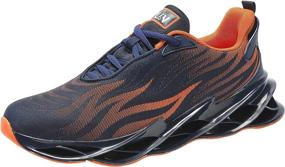 img 4 attached to Azooken Footwear Breathable Lightweight Sneakers Sports & Fitness and Running