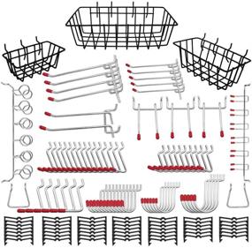 img 4 attached to 🔧 Pegboard Accessories Organizer: Complete Assortment for Industrial Hardware Efficiency