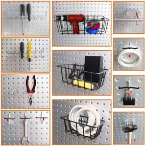 img 3 attached to 🔧 Pegboard Accessories Organizer: Complete Assortment for Industrial Hardware Efficiency