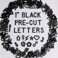 🔠 versatile letters pre cut: changeable letter plastic for easy customization logo