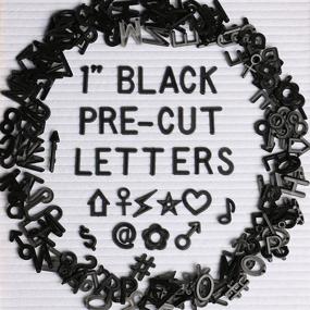 img 3 attached to 🔠 Versatile Letters Pre Cut: Changeable Letter Plastic for Easy Customization