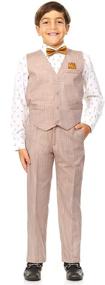 img 4 attached to 👖 Vittorino Linen Pants for Boys: Stylish Clothing for Suits & Sport Coats - Various Sizes Available