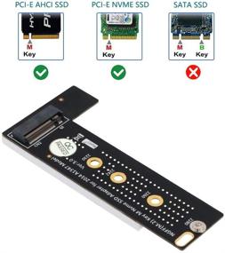 img 1 attached to 🔌 Адаптер M.2 NGFF M-Key NVMe SSD для 2014 года MacBook Mini A1347 - MEGEN2, MEGEM2, MEGEQ2. Конвертер NVMe SSD.