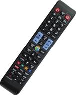 📺 universal remote control for samsung smart 3d led hdtv: un46c8000xfxza, un46d8000, un55c7000, un65f8000, and more! logo