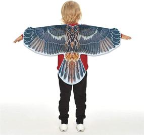 img 3 attached to 🦜 D Q Z Parrot Wings Cosplay Costume Halloween Dress Up