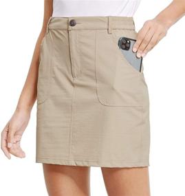 img 2 attached to 🏞️ Baleaf Women's Outdoor Skort UPF 50: Active Athletic Skort with Zip Pockets for Hiking and Golf