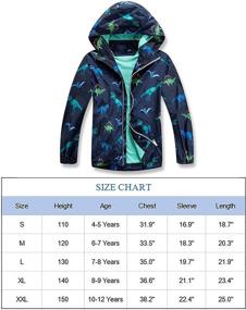 img 1 attached to SUNNOOP Windreaker Waterproof Lightweight Outerwear Boys' Clothing