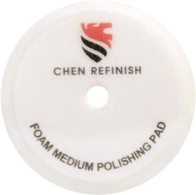 img 3 attached to 🚗 Высококачественные подушки CHEN REFINISH 30 мм толщиной с крючком и петлей для полировки автомобилей - белые, 6 дюймов.